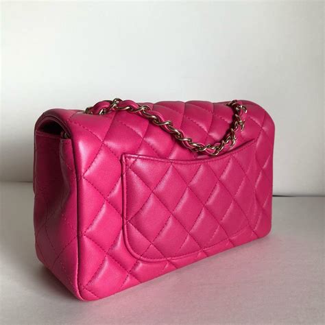 chanel mini rectangle pink|chanel mini rectangle flap bag.